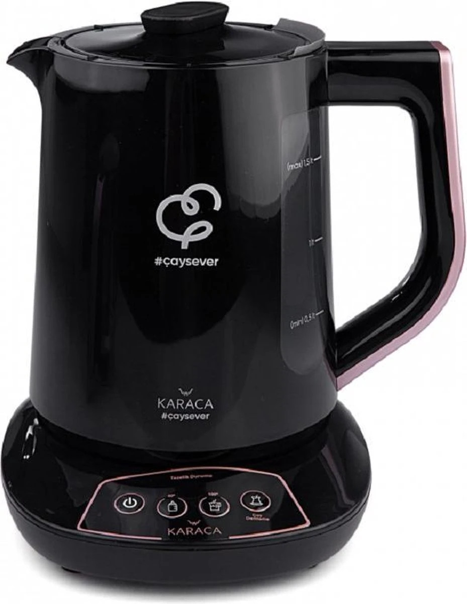 Karaca Caysever Caydanlik - Turkse Theepot Elektrisch - Theepot Kan Praten Karaca Caysever Caydanlik - Turkse Theepot Elektrisch - Theepot Kan Praten -Le Creuset Winkel 929x1200 1