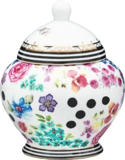 Melli Mello - Suikerpot Nora - Suikerkommetje - Bloemen - Stippen - Suiker