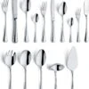 Amefa Rossini 66 Delige Bestekset - Uitgebreide Complete Set Inclusief Serveer Bestek En Vismessen - 6 Personen