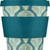 Ecoffee Cup Creasy Lu PLA - Koffiebeker To Go 240 Ml - Groenblauw Siliconen