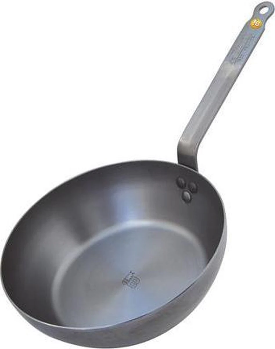 DeBuyer Mineral B Element Hapjespan - Ø 28 cm DeBuyer Mineral B Element Hapjespan - Ø 28 Cm -Le Creuset Winkel
