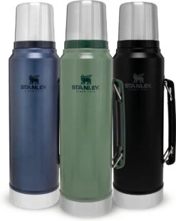 Stanley The Legendary Classic Bottle 1,00L - Thermosfles - Hammertone Green -Le Creuset Winkel 953x1200