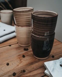 Koffiekopjes - Industrieel Grijs - Koffiebeker - Unieke Kleuren - Set Van 12 Kopjes (ook Los Verkrijgbaar) - 160ML En 340ML - Porselein - Hip En Trendy -Le Creuset Winkel 960x1200 4