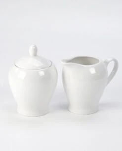 JT Serviesset - Wit - 35delig - 4 Persoons - Luxe Reliëf Design -Le Creuset Winkel 966x1200