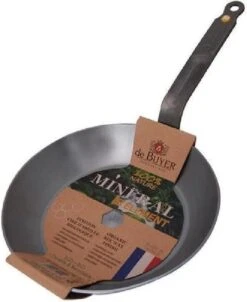 DeBuyer Mineral B Element Koekenpan - Zilver - Rond - Ø 24 Cm -Le Creuset Winkel 983x1200