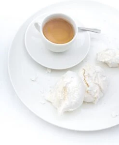 Vtwonen 4 Koffiekopjes Met Schoteltjes - Wit - Porselein - 100ml -Le Creuset Winkel 989x1200