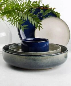 S&P MERIDIAN Diep Bord Ø 17,5cm Grijsgroen (set/4) -Le Creuset Winkel 990x1200 2